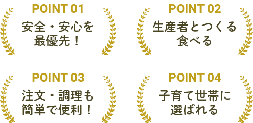 生活クラブはそんな食の安全・安心を大切にしたい子育て世帯に選ばれています！